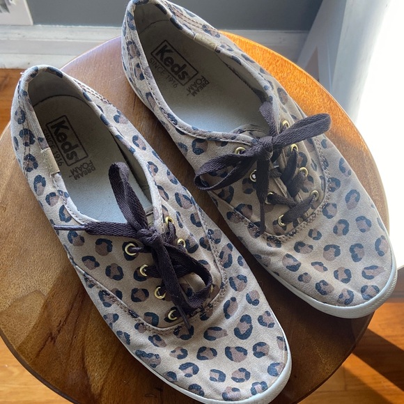 Keds Leopard Print Sneakers - Picture 2 of 5